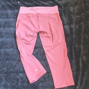 Lululemon fast and free high rise crop